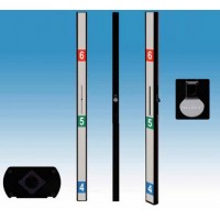 High Res. Face View Height Strip Camera w/ OSD Menu - Dual Voltage